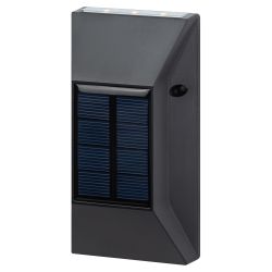 Светильник уличный ЭРА ERAFS012-07 на солнечной батарее настенный ЭРА 6 LED 13*7*3 см