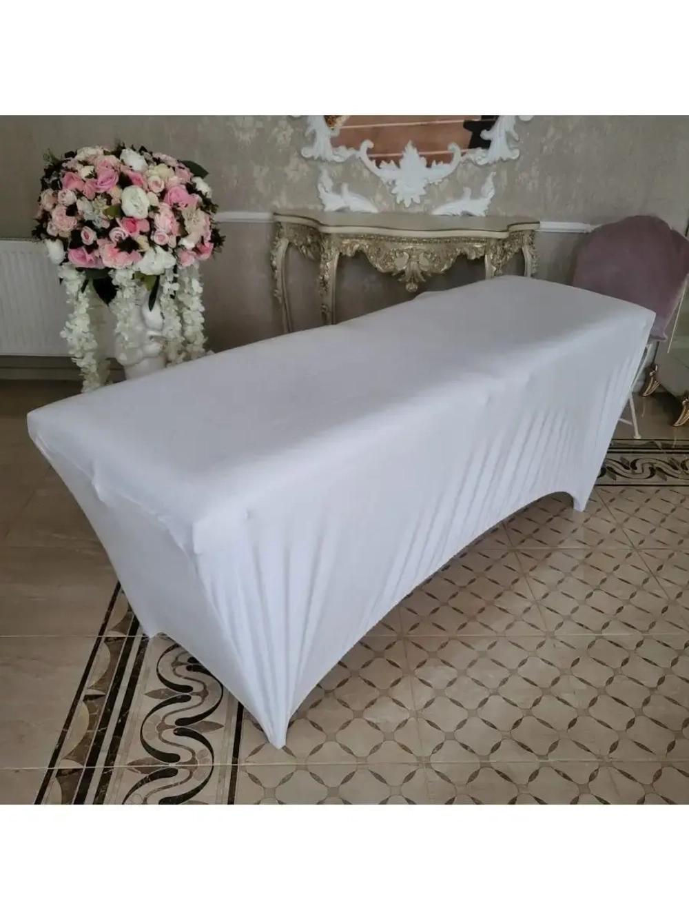 Чехол на кушетку велюровый 190/70 удлиненный