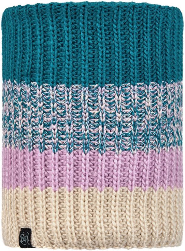 Вязаный шарф-труба с флисом детский Buff Neckwarmer Knitted Polar Sibylla Aqua Фото 1