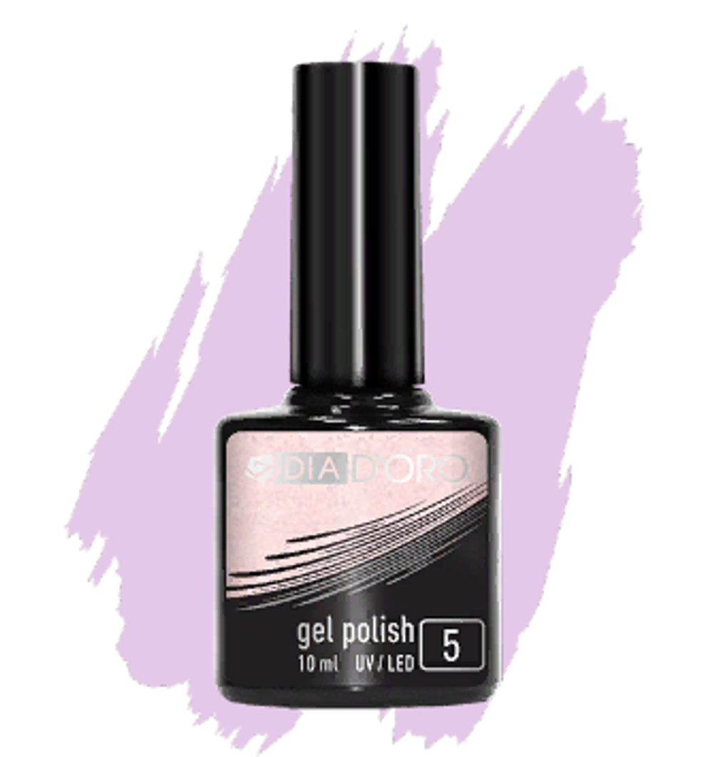 Dia D'oro Гель-лак для ногтей Gel Polish, трехфазный, №05, 10 мл