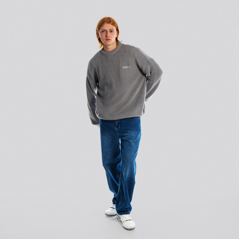 Свитер Dissident OG Logo серый