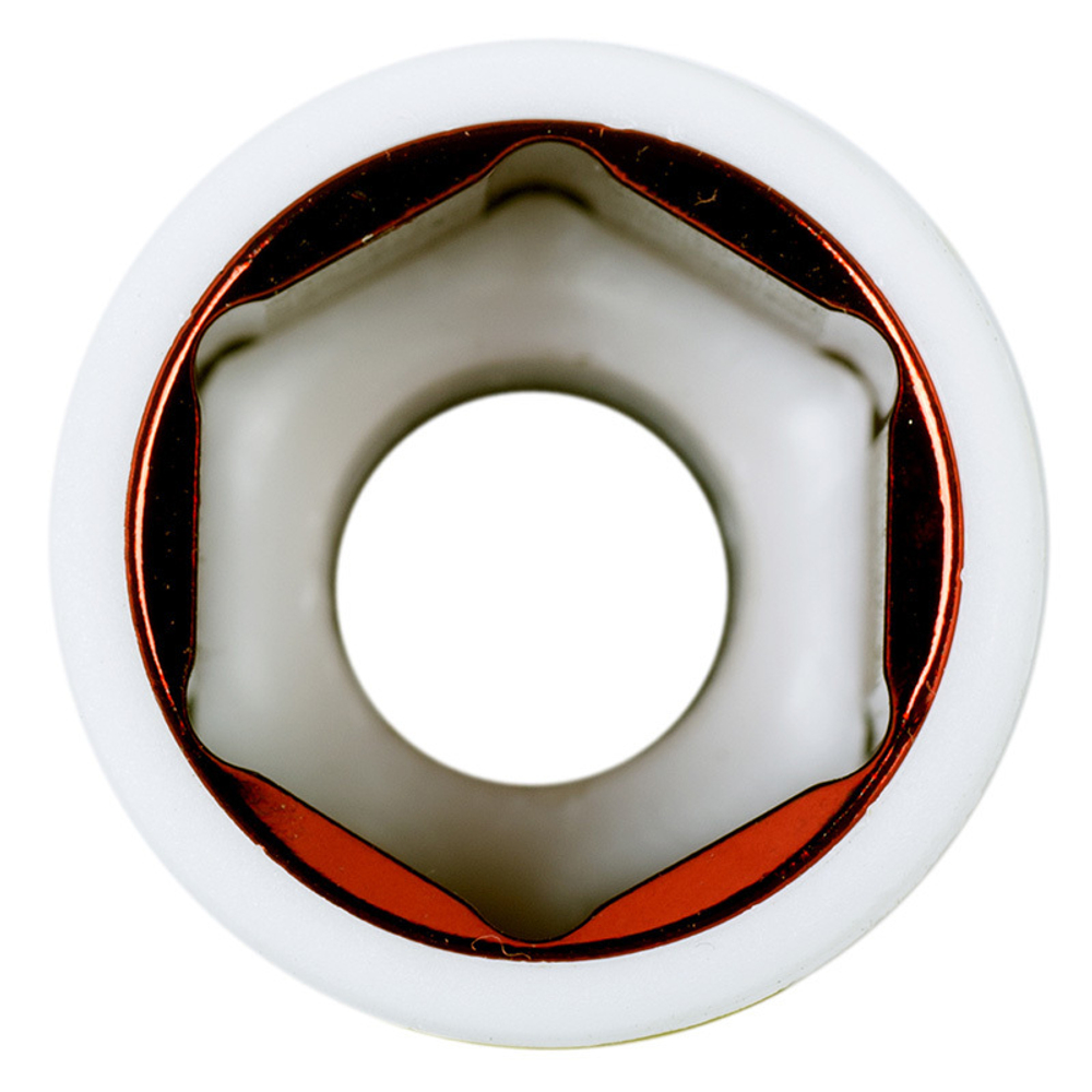 KING TONY (494521MX) Головка торцевая ударная глубокая 1/2", 21 мм, тонкостенная, с пластиковой защитой