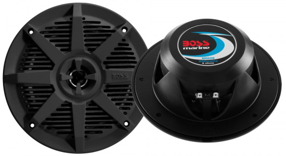 Динамики Boss Audio Marine MR62B, 200 Вт, 6.5&#39;&#39; (MR62B)