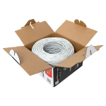 Кабель витая пара TERACOM PRO Cat.5E U/UTP 4 пары solid 24AWG оболочка PVC цвет серый (упак. 305м) (305.00 шт.)