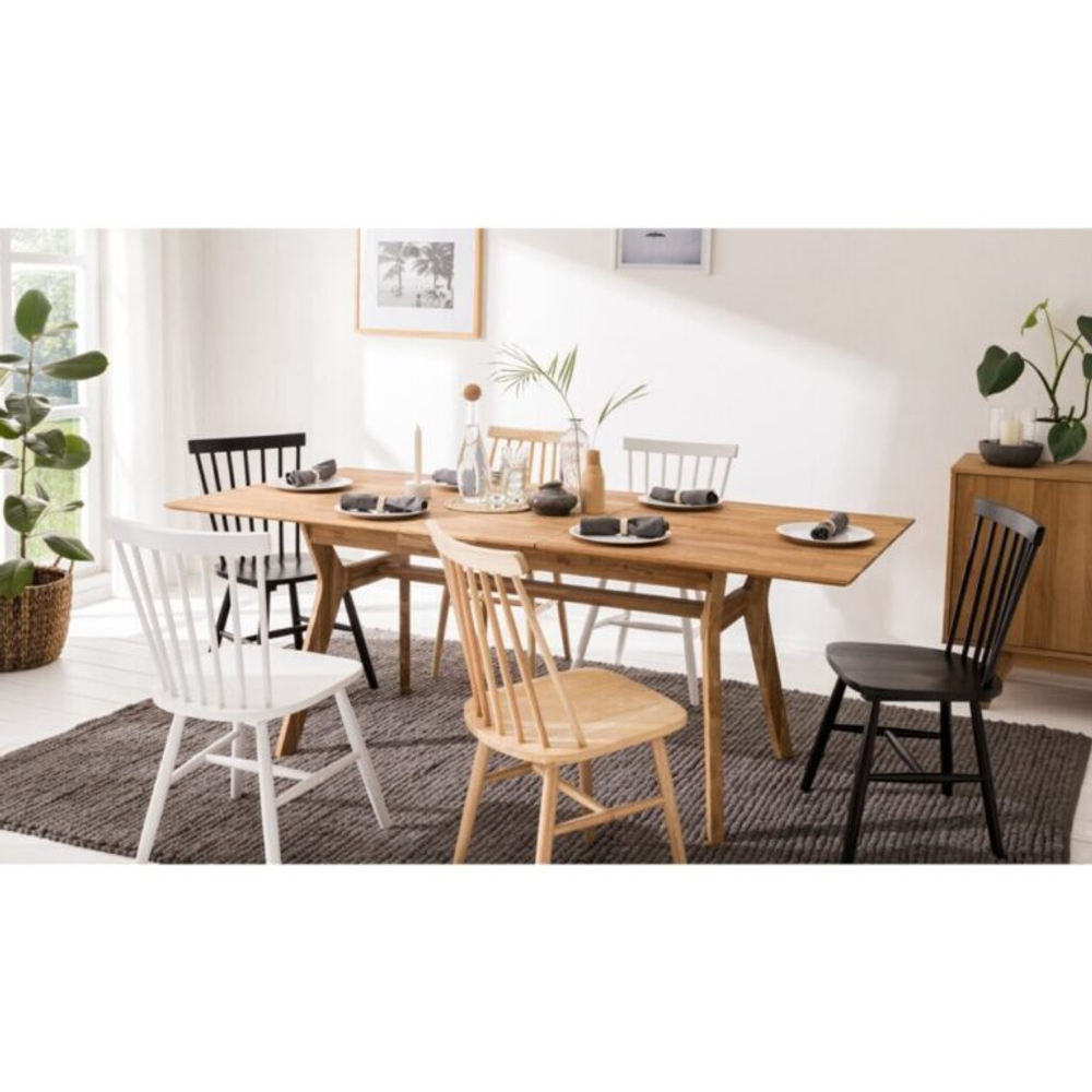 Стол обеденный раздвижной из массива дуба Olborg (Хельсинки)