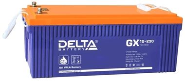 Аккумуляторы Delta GX 12-230 - фото 1