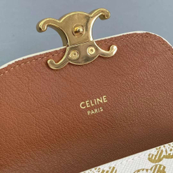 Celine Кошелек Triomphe Canvas