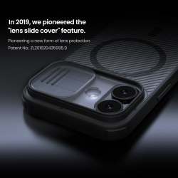 Чехол прозрачный тонированный c MagSafe на iPhone 17, серия CamShield Pro Magnetic от Nillkin