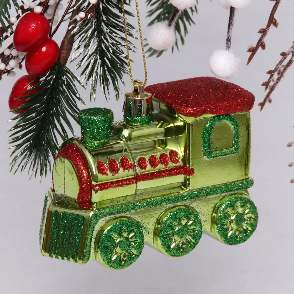 Ёлочная игрушка «Сказочное путешествие» 9,5*2*10,5 см, зелёный