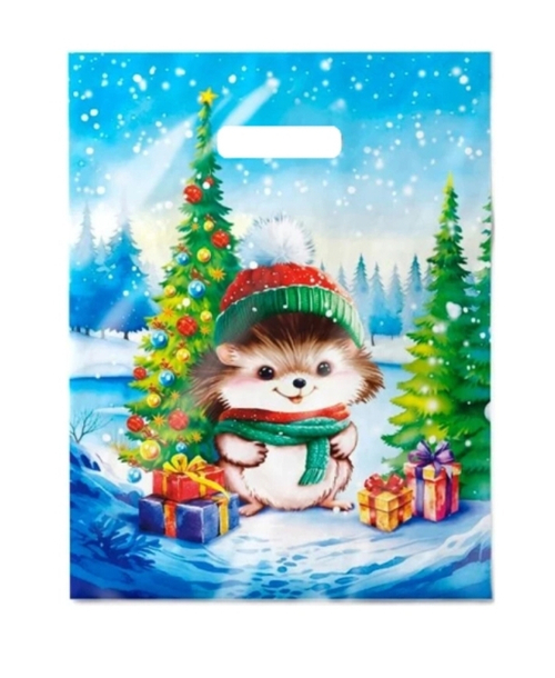 ПАКЕТЫ НИВЕЯ 31*40 ЛАМИНАТ НОВЫЙ ГОД 50\500 ШТ.