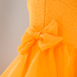 бант из органзы