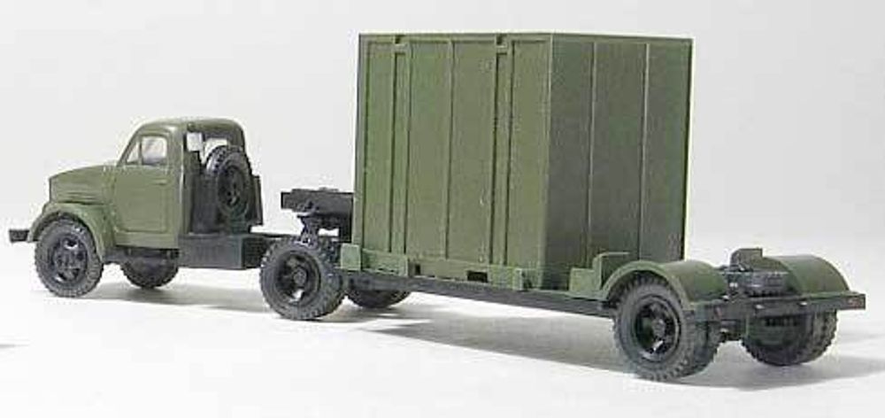 ГАЗ-51П седельный тягач + 5Т. контейнеровоз армейский
