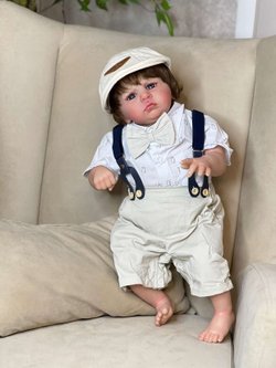 Кукла Реборн мягконабивная 60см в пакете (FA-352)