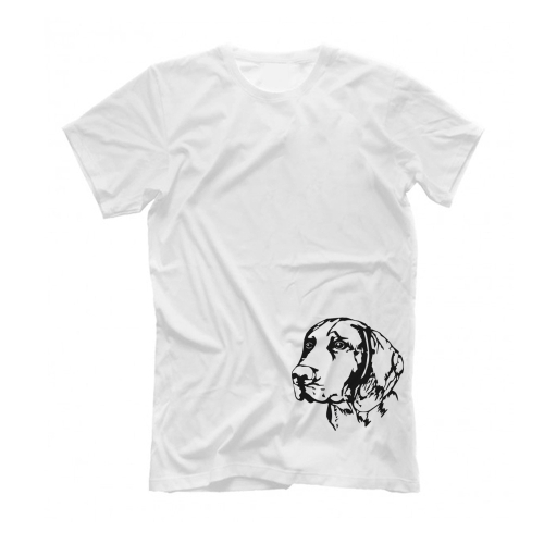 Футболка "Курцхаар - портрет"