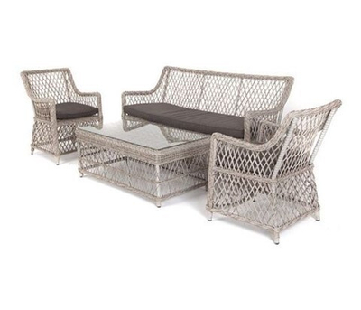 Лаунж зона на 4 персоны Асти Арт.: AS2C2JT-4-SET beige