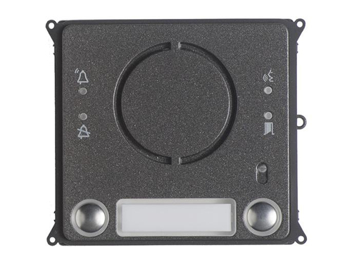 MTMFA2PVR - Фронтальная накладка с 2 кнопками для аудиомодуля из окрашенного сплава Zamak