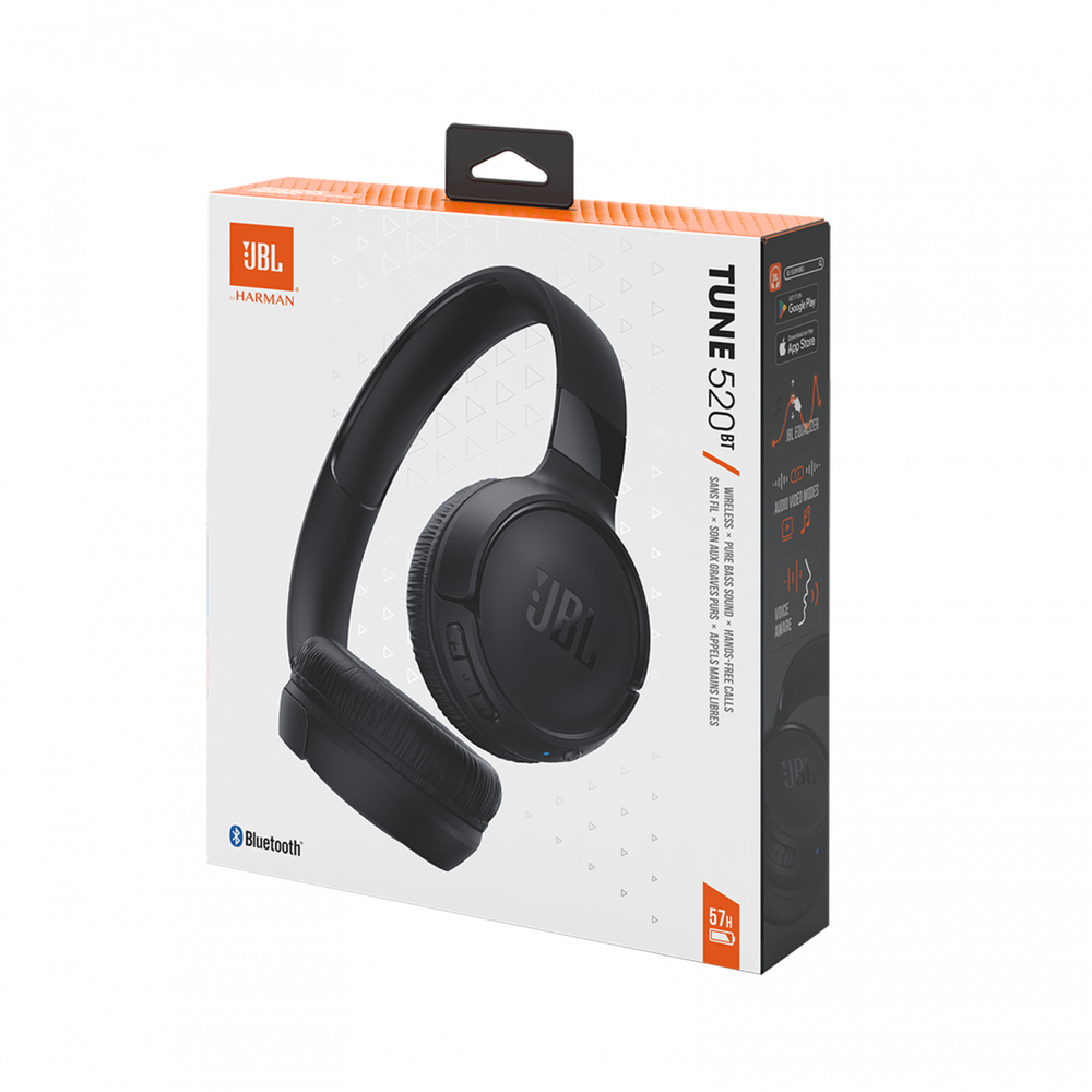 JBL Беспроводные наушники TUNE 520 BT Black