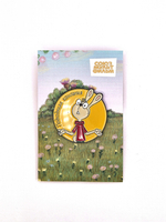 Значок Кролик - Подходящая компания, серия Винни Пух