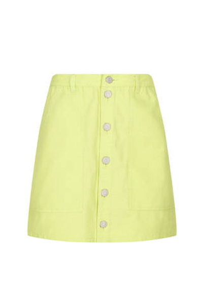 юбка Tommy Jeans - лимонный(DW0DW10196)