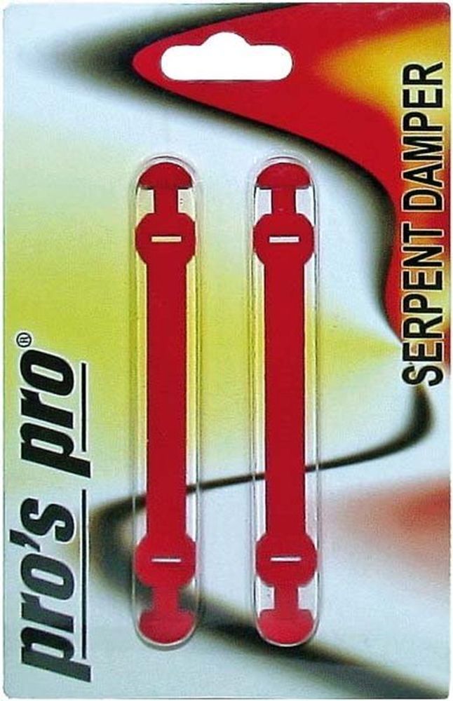 Виброгаситель теннисный Pro&#39;s Pro Serpent Damper 2P - red