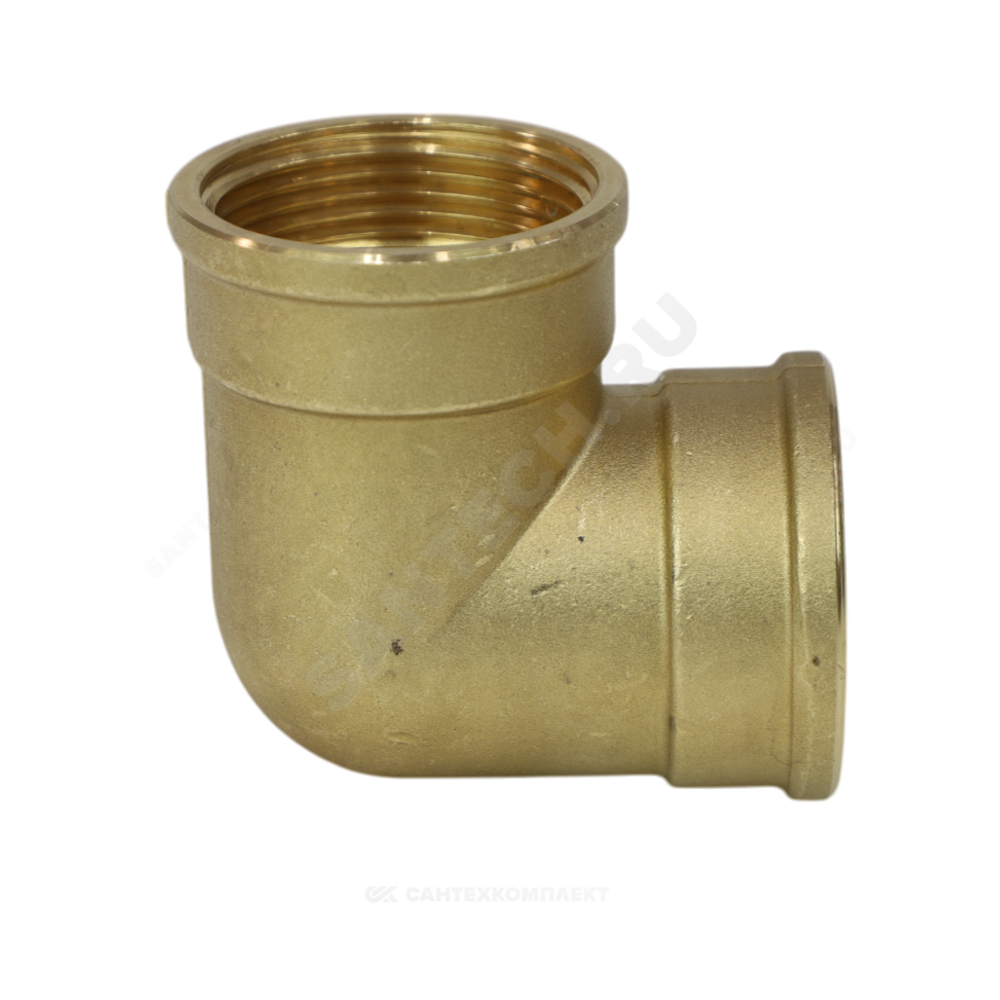 Угольник латунь Ду 40 (1 1/2") ВР LD LD.65.512.40