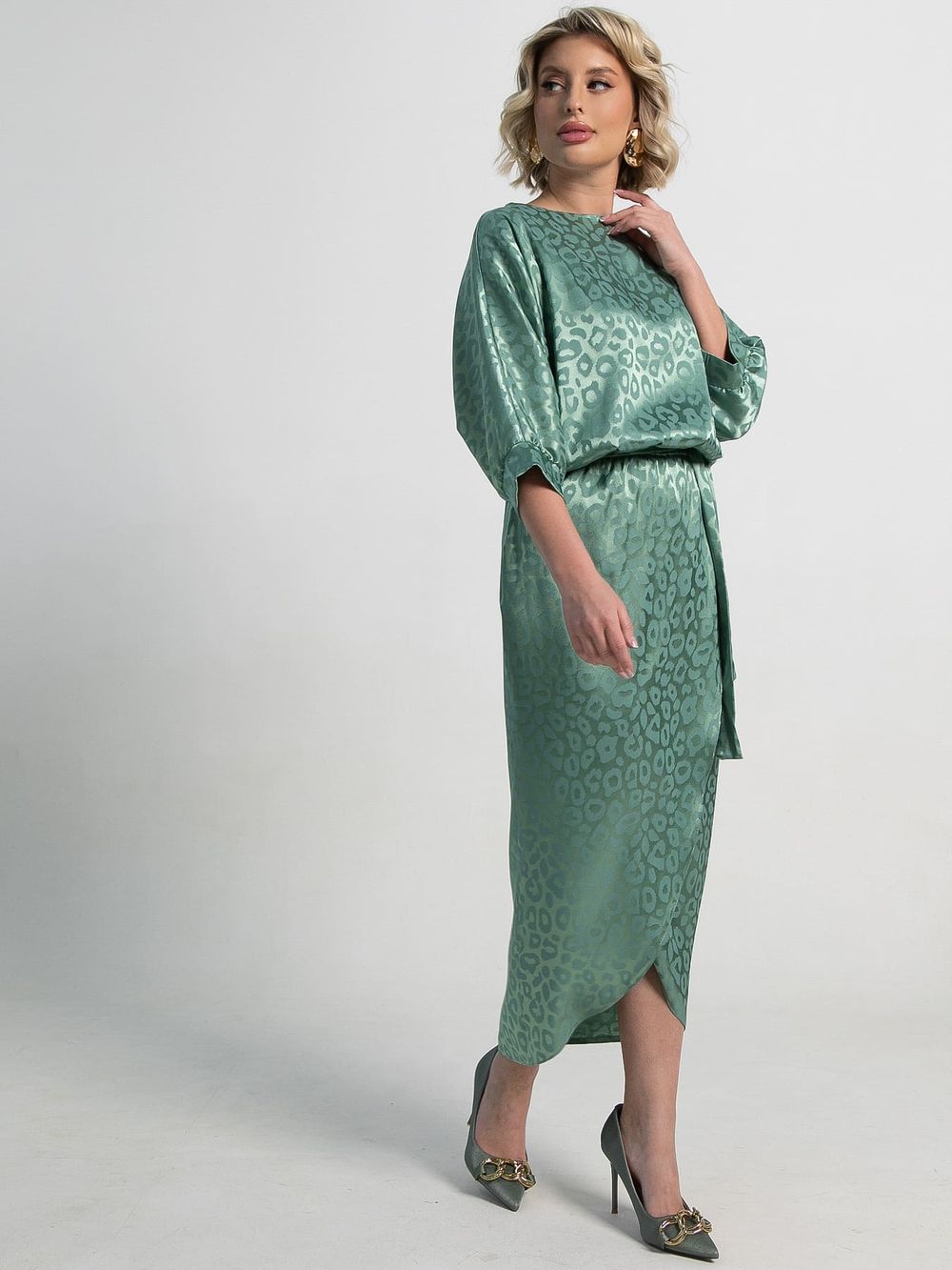 Платье Багира НЬЮ (мята) П15114-12М LT Collection