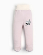 Ползунки для девочек розовый/енот, р. 74 см 9516865