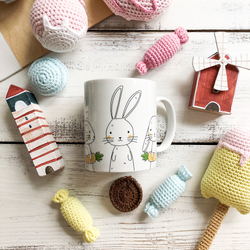 Кружка bunny 300 мл фарфор