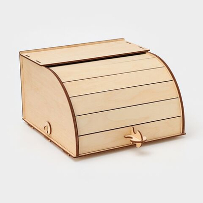 Деревянная хлебница (26х26х15 см)