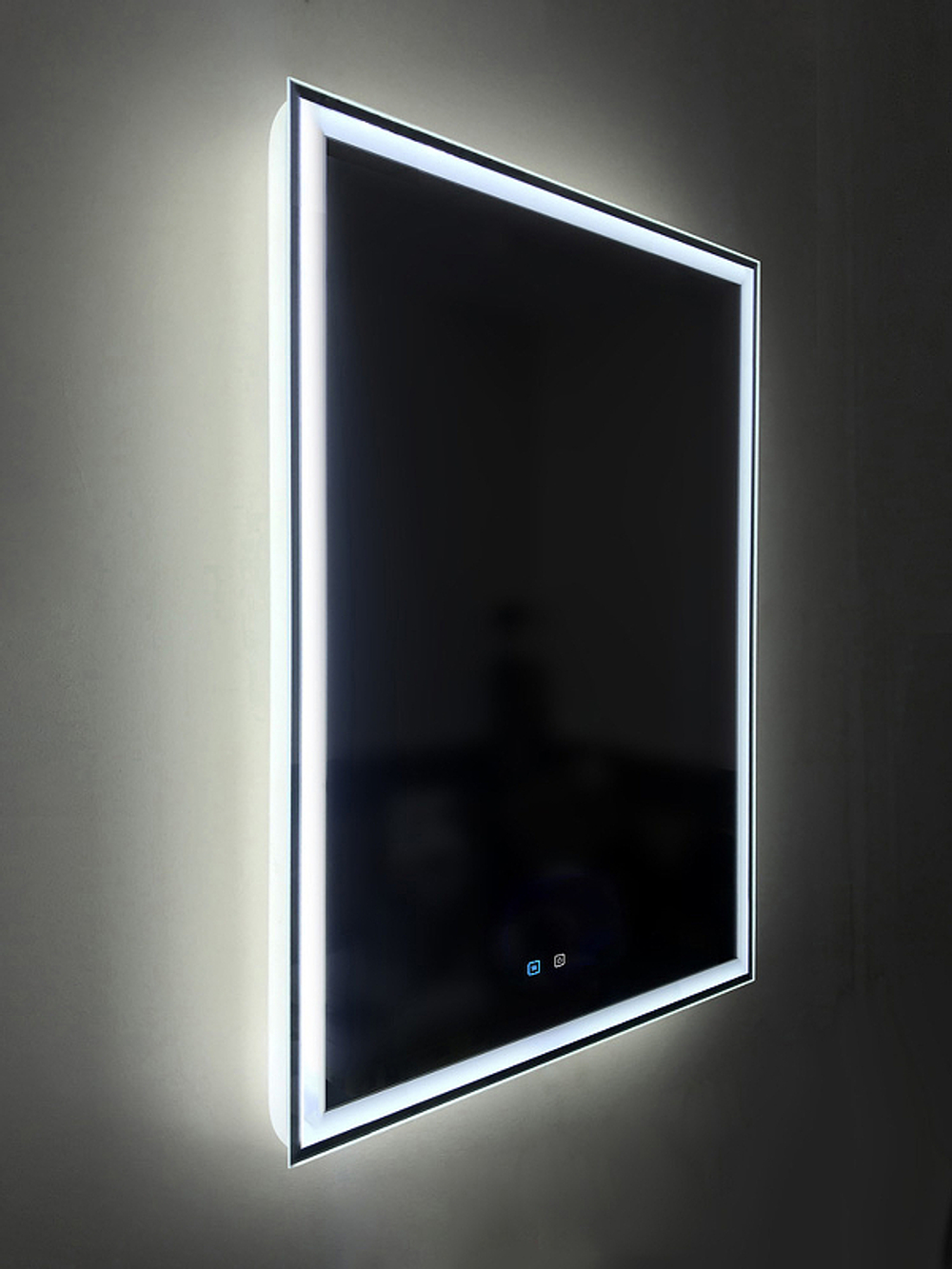 Зеркало BelBagno 120 SPC-GRT-1200-800-LED-TCH-SND с подсветкой с голосовым управлением и подогревом