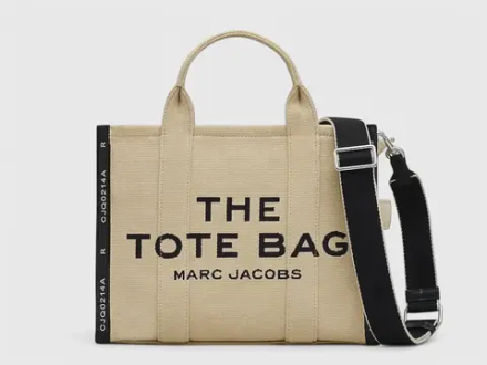СУМКА MARC JACOBS THE JACQUARD MEDIUM TOTE BAG WARM SAND