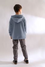 Толстовка детская Трек-3 Виотекс СЕРО-ГОЛУБОЙ