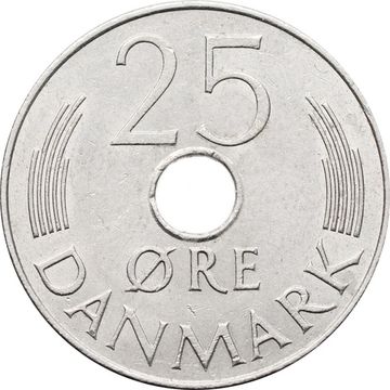 25 эре 1973-1988 Дания