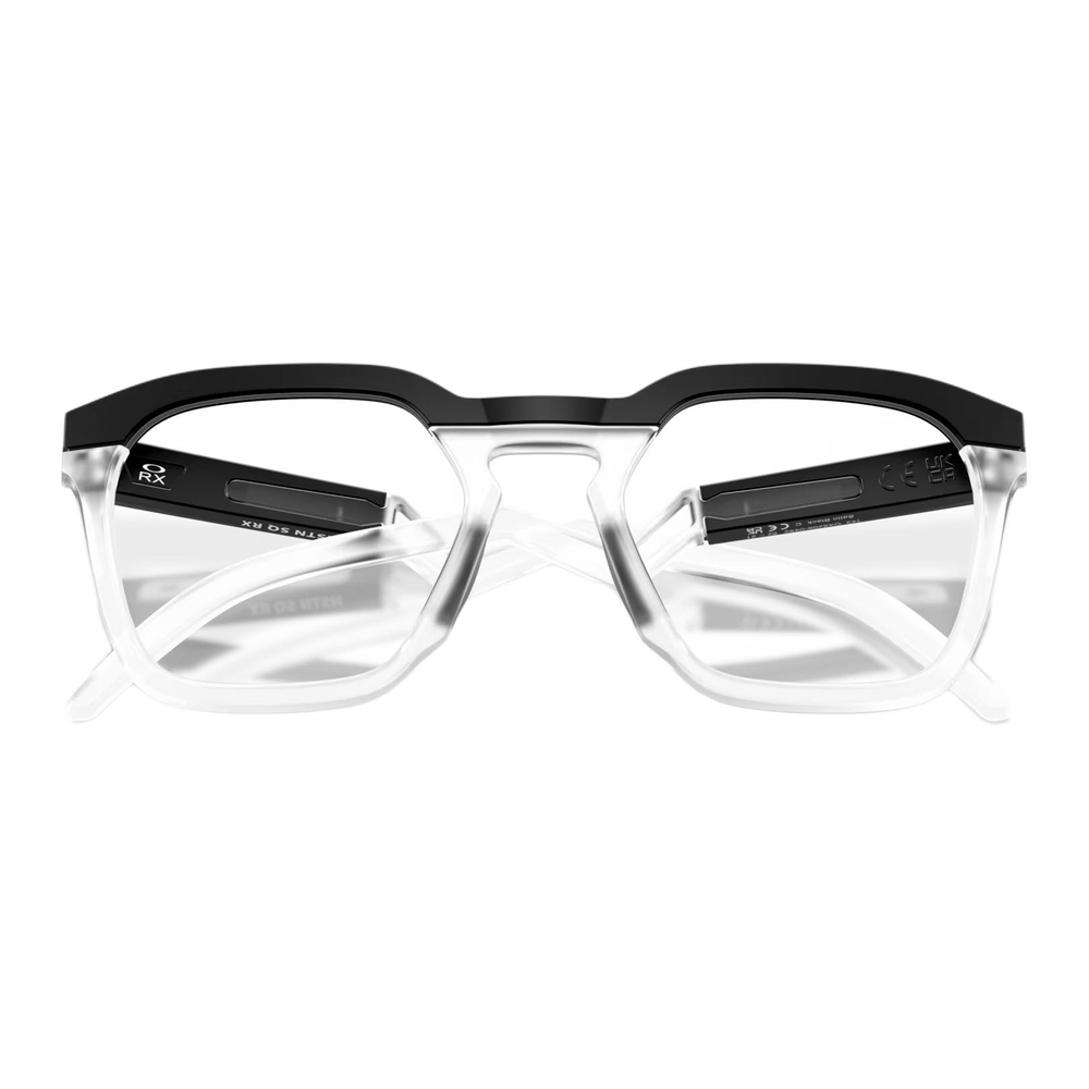 Oakley Prescription Очки Full Rim Irregular Shape Transparent 0ox8208 черный белый