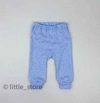 Штанишки из кашкорсе "New" Голубой меланж