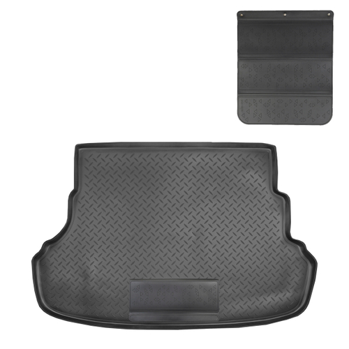 Коврик в багажник Norplast для Hyundai Solaris в кузове SD (2010-) Черный, арт.NPL-P-31-35-APP