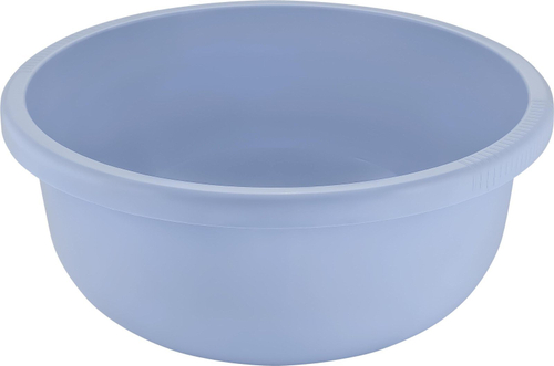 Таз пластиковый круглый, 9,5 л, синий