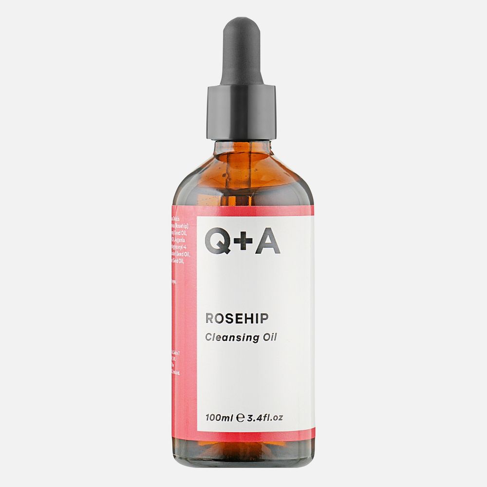 Q+A ROSEHIP Очищающее масло для лица, 100 мл