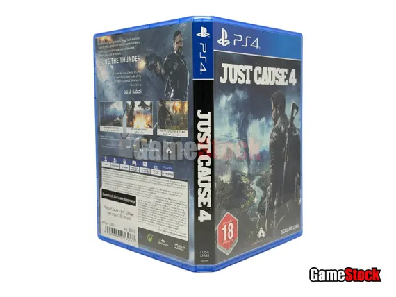 PS4 Just Cause 4 (Б/У, Русские субтитры, CUSA-09264)