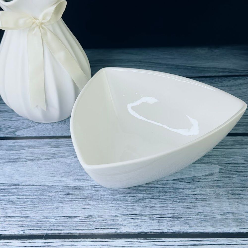 Lenardi 118-055 Салатник 20,5см BIANCO в под.уп.(х8)Фарфор