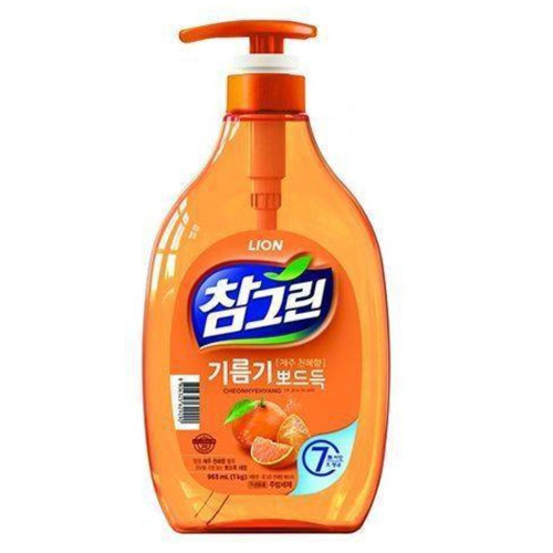 Средство для мытья посуды и овощей с цитрусом Lion "Cheonhyehyang" 965 мл