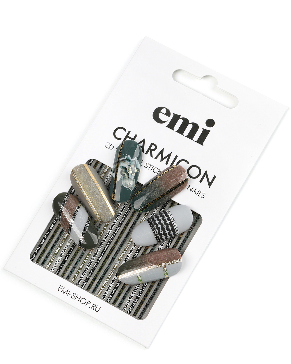 Charmicon 3D Silicone Stickers №244 Oh la la