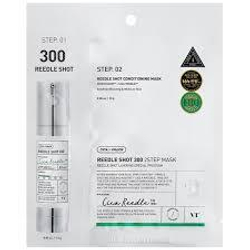 VT Cosmetics Reedle Shot 300 2Step Mask интенсивная двухфазная маска с микроиглами