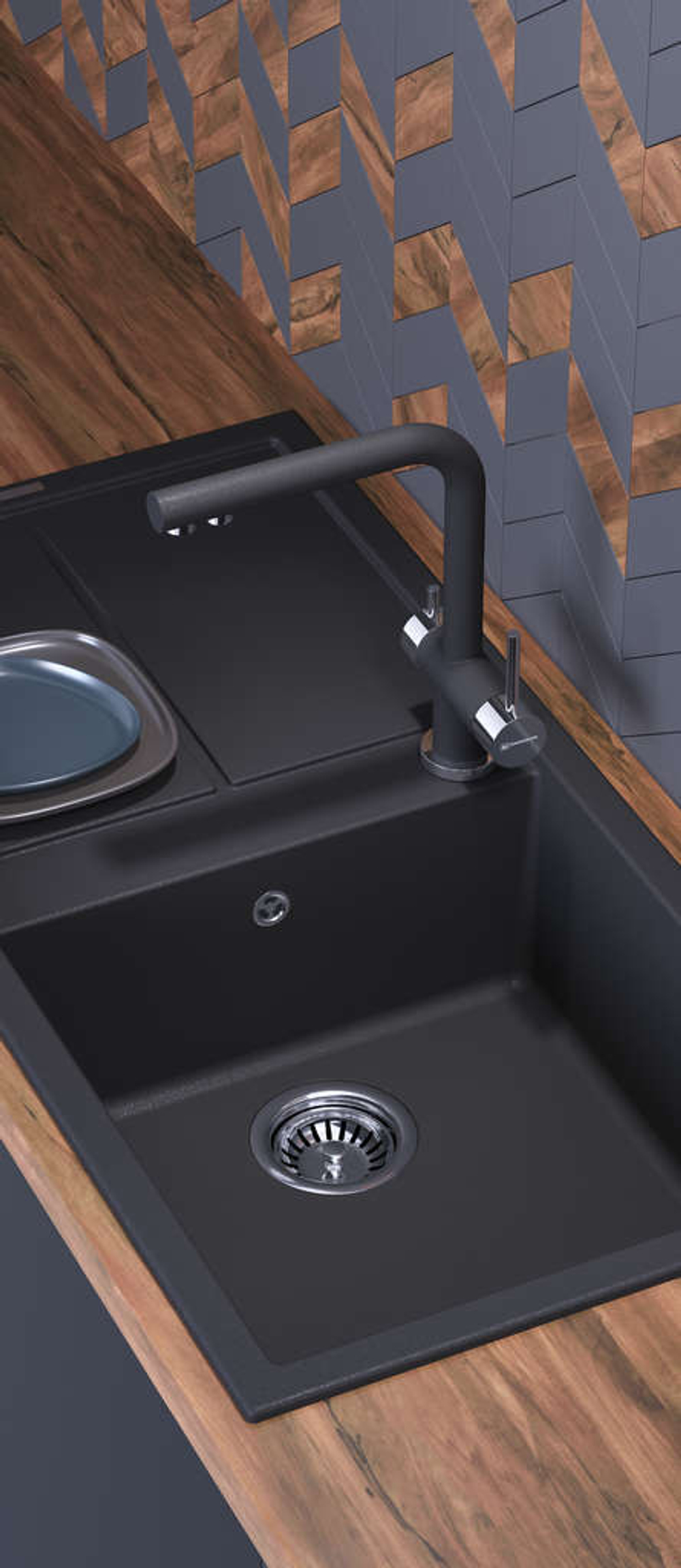 Мойка Omoikiri Sumi 100-CH Tetogranit | Шампань