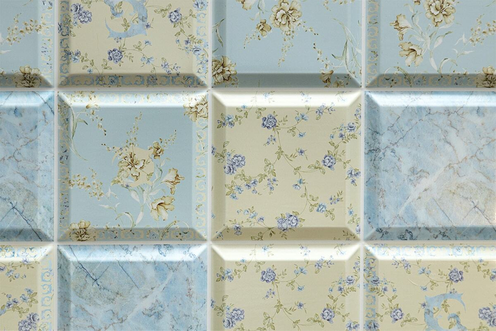 ПАНЕЛЬ ПВХ GRACE ПЛИТКА ЗИМНИЙ САД 955Х480ММ 1ШТ