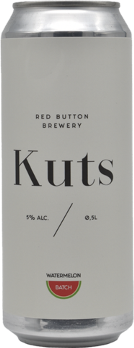Пиво Рэд Баттон Катс Вотермэлон Батч / Red Button Kuts Watermelon Batch 0.5 - банка
