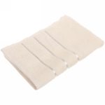 Полотенце махровое 50*90см «LUNA» цвет бежевый 01020 плотность 360гр/м2