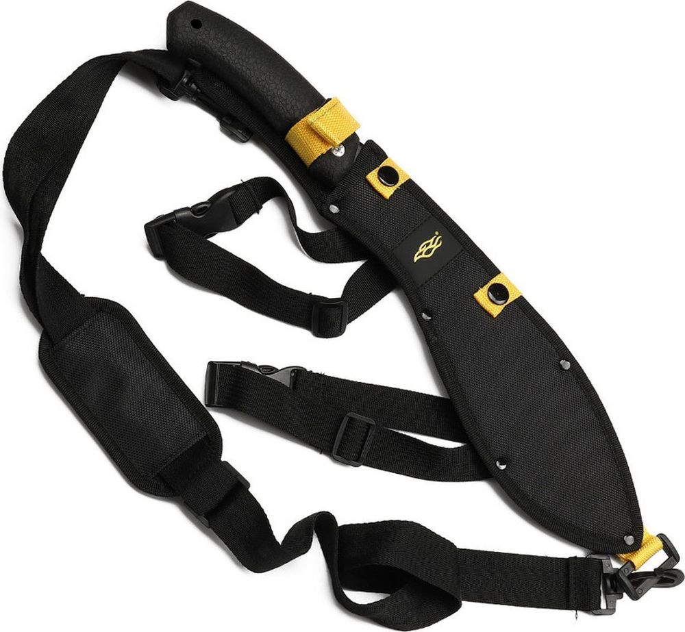 Мачете Ganzo Firebird F804 желто-черный