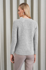 22897 Джемпер женский (серый)