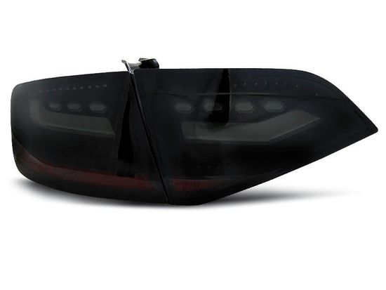Задние фонари smoke black led bar  для Audi A4 B8